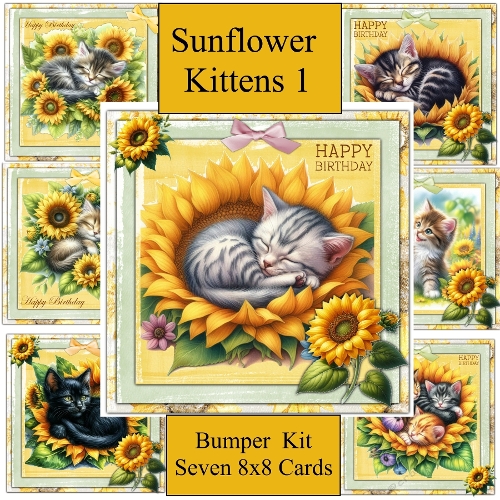 Sunflower Kittens 1
