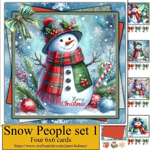 Snow People set 1