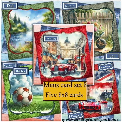 Mens card kit 8