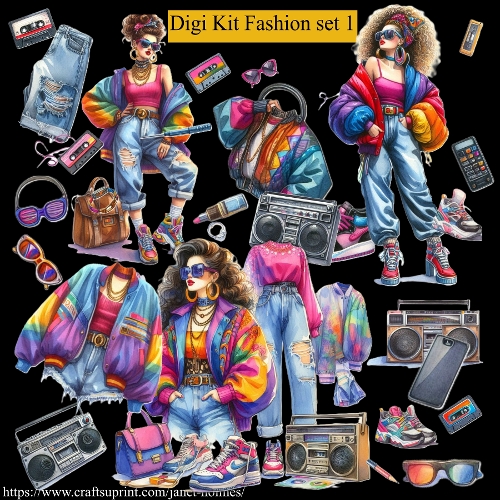 Digi Kit Fashion 1