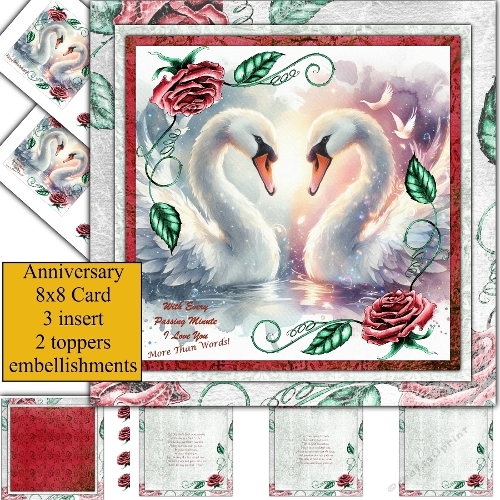 Anniversary 8x8 Card 