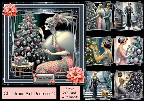 Christmas Art Deco Set 2 2025