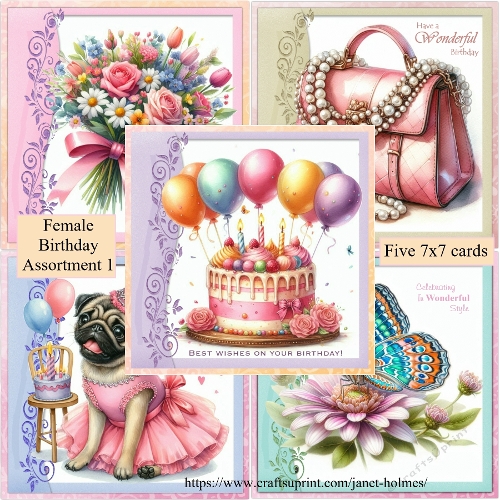Female Birthday assortment 1 