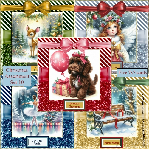 cup1390817_91280 - Christmas assortment set 10 new for 2025