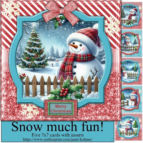 Snow Much Fun! set 1