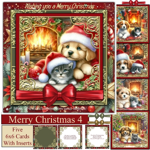 merry Christmas set 4