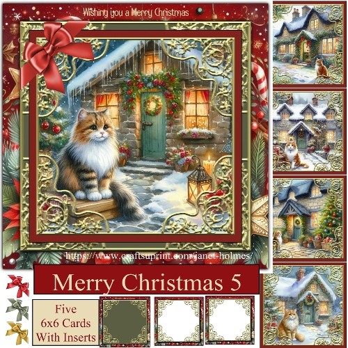 Merry Christmas set 6