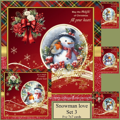 Snowman love 3