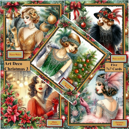 Art Deco Christmas 3