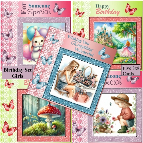 Birthday Cards for Girls 