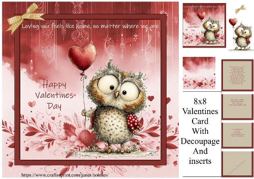 Valentine loving you feels like home