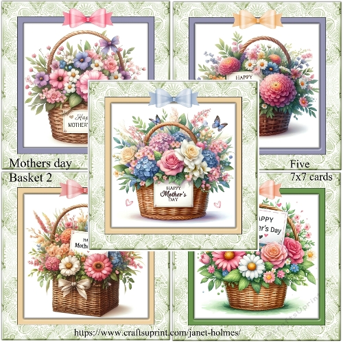 Motthers Day Basket set 2