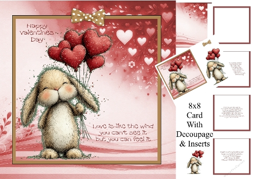 Valentine Love is like the wind you cant see it but you can feel it