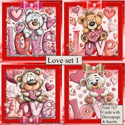 Valentine Love set 1