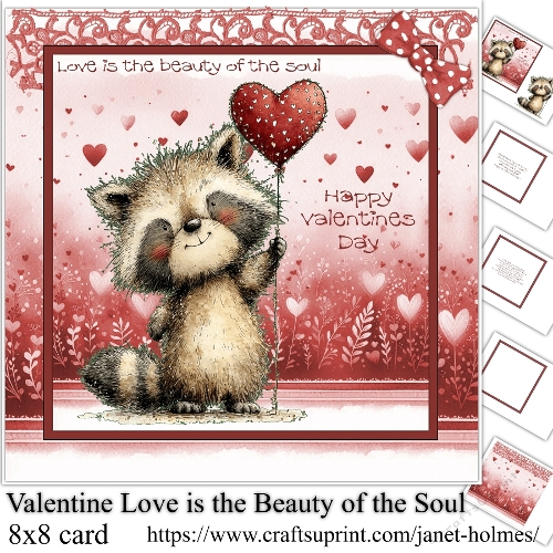 Valentine Love is the Beauty of the soul