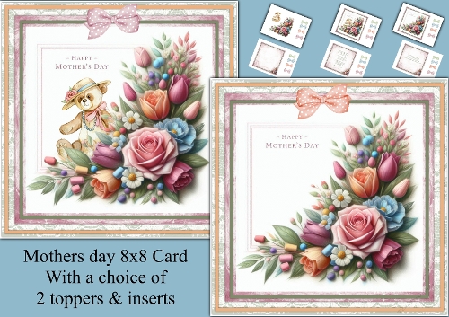 Mothers day 8x8 card 1