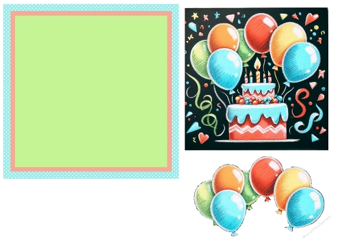 Birthday 6x6 card 5