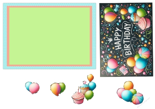 Birthday 7x5 card 3