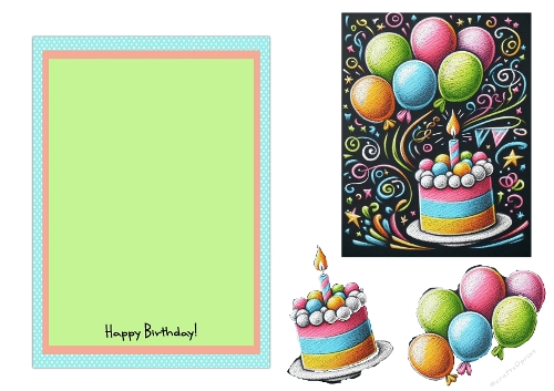 Birthday 5x7 card 4