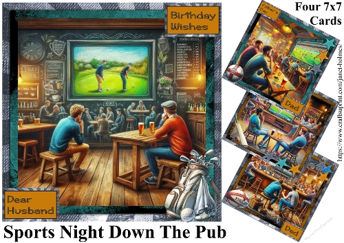 Sports Night Down The Pub