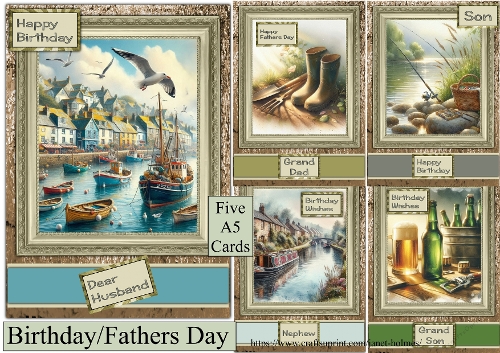 Birthday/Fathers day Mixed set 1 