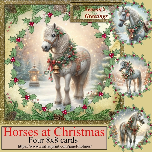 Horses at Christmas new for 2026