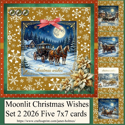 Moonlit Christmas Wishes set 2 2026
