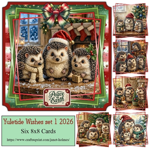 Yuletide Wishes set 1 2026