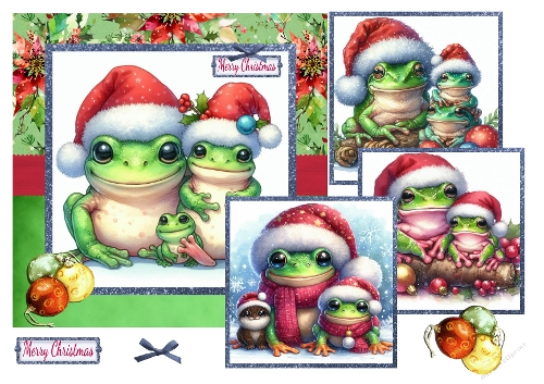 Christmas Frogs