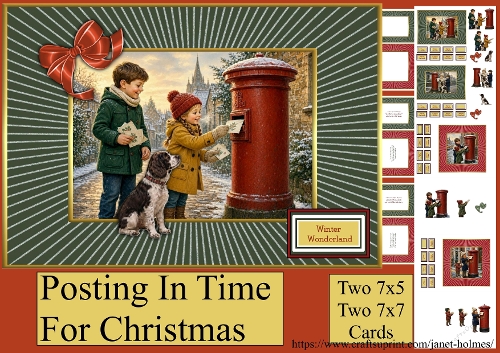 Posting in time for Christmas Decoupage set 2026