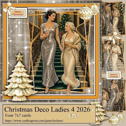 Christmas Deco Ladies 4 2026