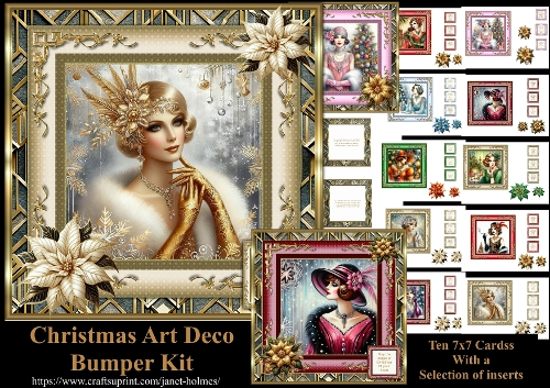 Christmas Art Deco Bumper kit 2026