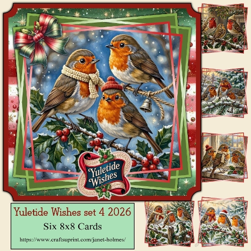 Yuletide Wishes set 4 2026
