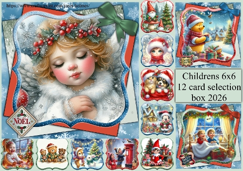 Childrens 12 card selection box card set 2026