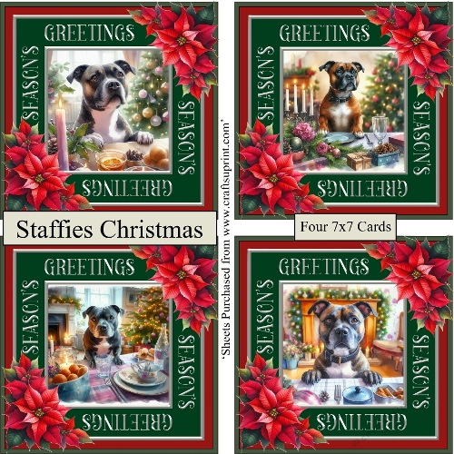Staffie Christmas