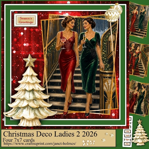 Christmas Deco Ladies 2