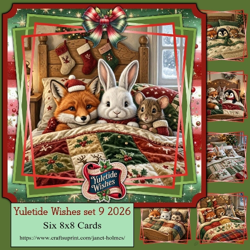 Yuletide Wishes set 9