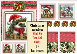 Christmas Hedgehogs