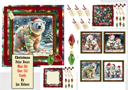 Christmas Polar bears with lights