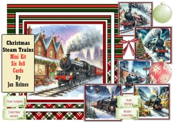 British Steam Trains at Christmas