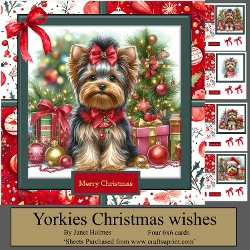 Yorkies christmas wishes