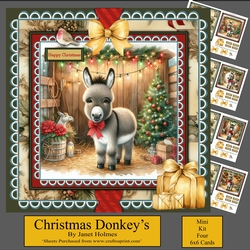 Christmas Donkeys