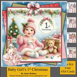 Baby Girls first Christmas