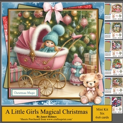 A Little girls Christmas magic