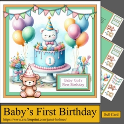 Babys first Birthday (unisex)