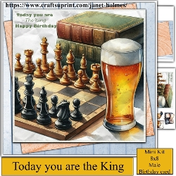 Today you are the King