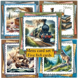 Mens card kit 9