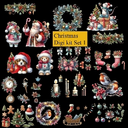 Christmas Digi kit 1