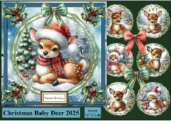 Christmas deer set 1 2025