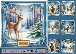 Christmas deer set 2 2025
